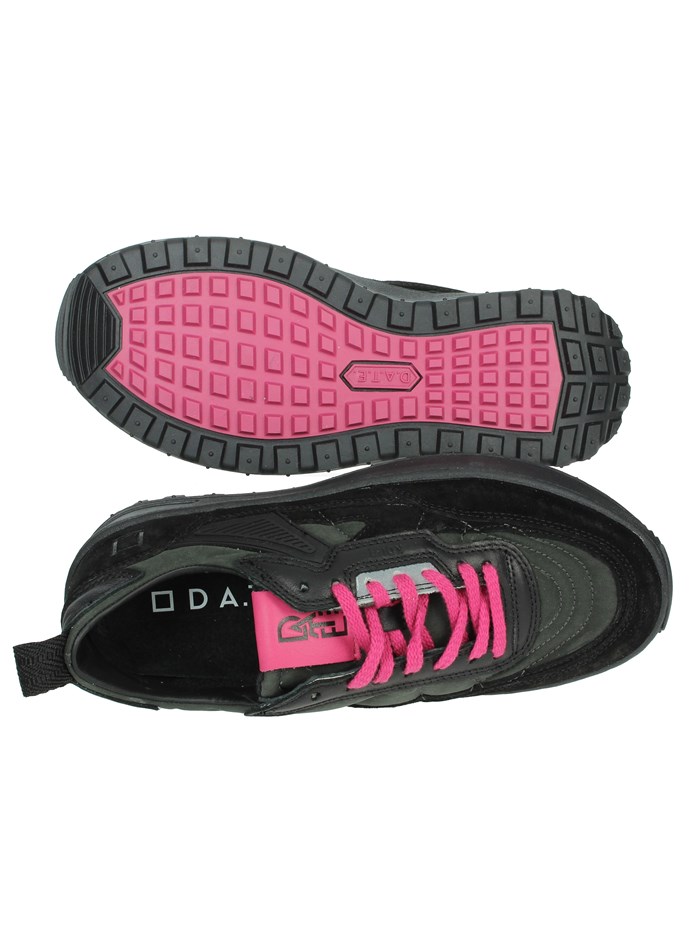 SNEAKERS BASSA W411-K2-MN-BK NERO