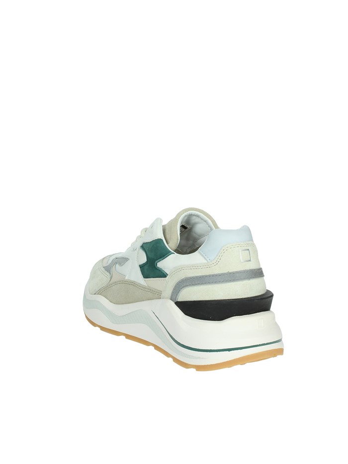 SNEAKERS BASSA W411-FG-CO-WG BIANCO/VERDE