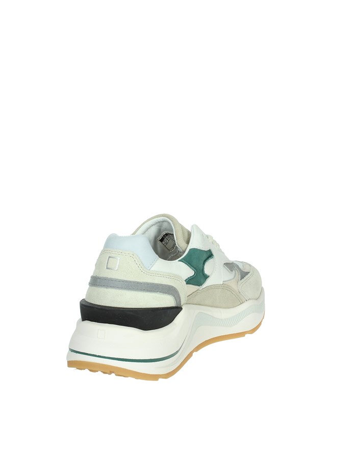 SNEAKERS BASSA W411-FG-CO-WG BIANCO/VERDE