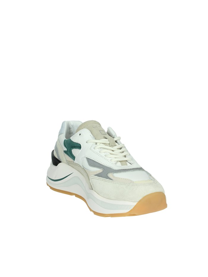 SNEAKERS BASSA W411-FG-CO-WG BIANCO/VERDE