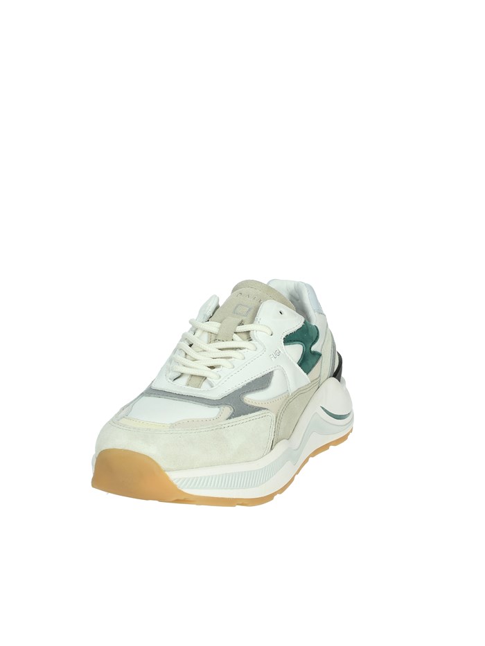 SNEAKERS BASSA W411-FG-CO-WG BIANCO/VERDE