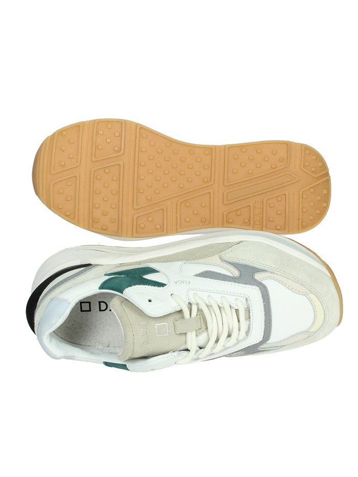 SNEAKERS BASSA W411-FG-CO-WG BIANCO/VERDE