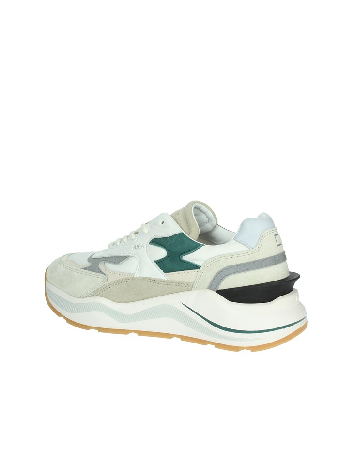 SNEAKERS BASSA W411-FG-CO-WG BIANCO/VERDE