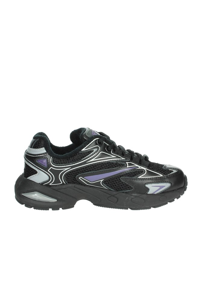 SNEAKERS BASSA W411-SN-SL-BK NERO