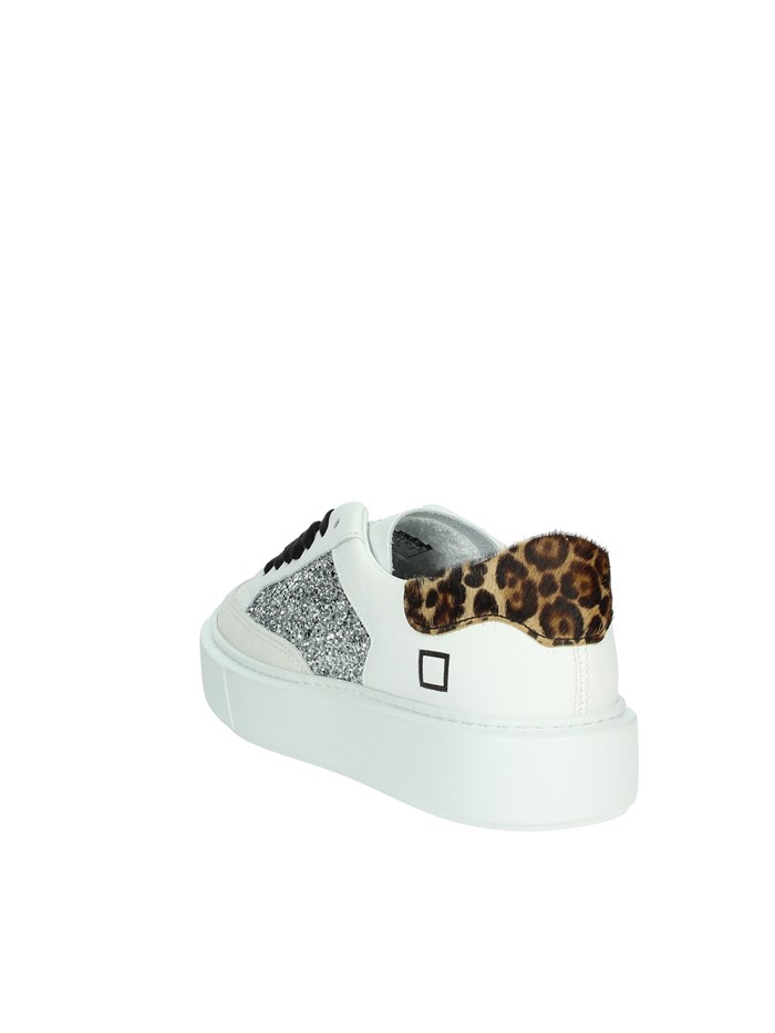 SNEAKERS BASSA W411-SF-PO-WD BIANCO/ARGENTO