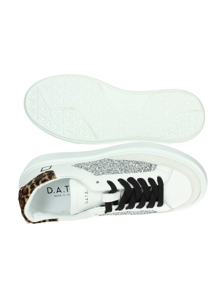 SNEAKERS BASSA W411-SF-PO-WD BIANCO/ARGENTO
