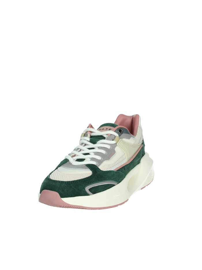 SNEAKERS BASSA W411-VL-CO-GR BEIGE/VERDE