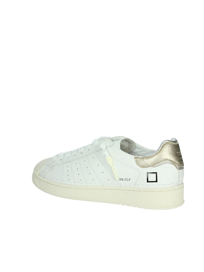 SNEAKERS BASSA W411-BA-CA-WM BIANCO/ORO