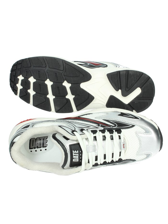 SNEAKERS BASSA W411-SN-SL-WS BIANCO/ARGENTO