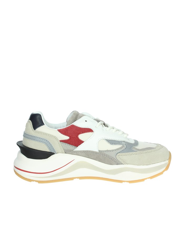 SNEAKERS BASSA W411-FG-CO-IV BEIGE/ROSSO