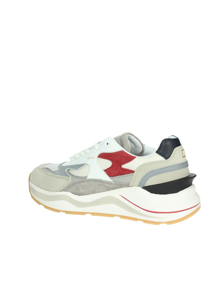 SNEAKERS BASSA W411-FG-CO-IV BEIGE/ROSSO