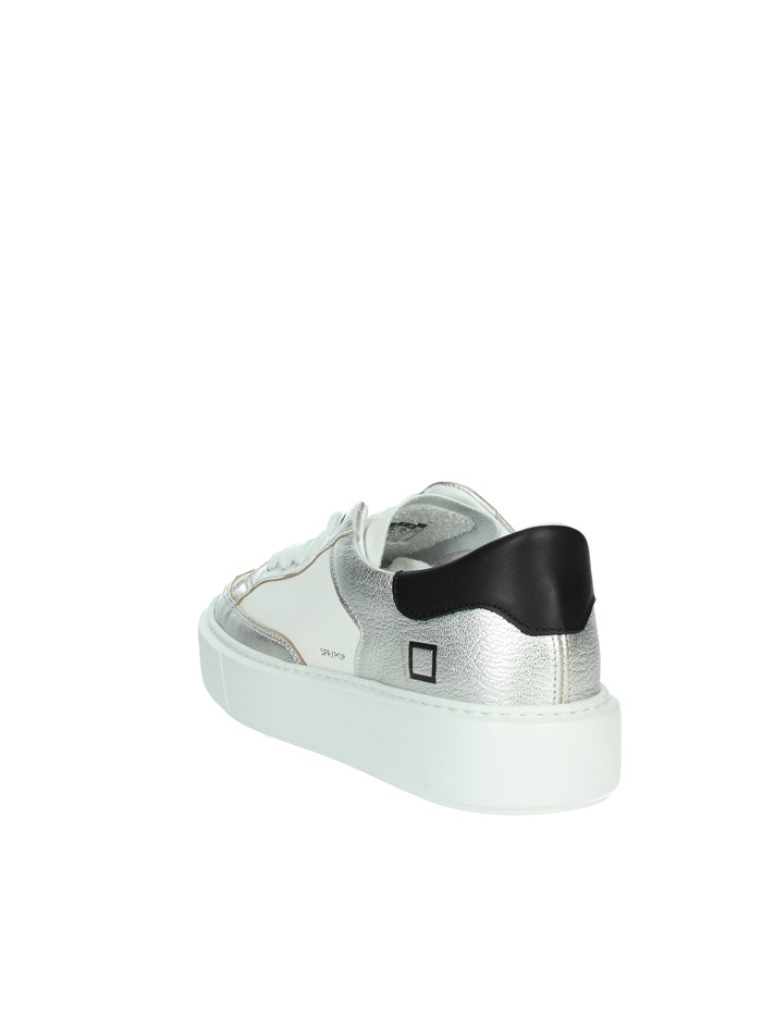 SNEAKERS BASSA W411-SF-PO-WS BIANCO/ARGENTO