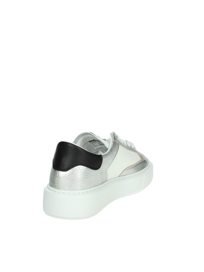 SNEAKERS BASSA W411-SF-PO-WS BIANCO/ARGENTO