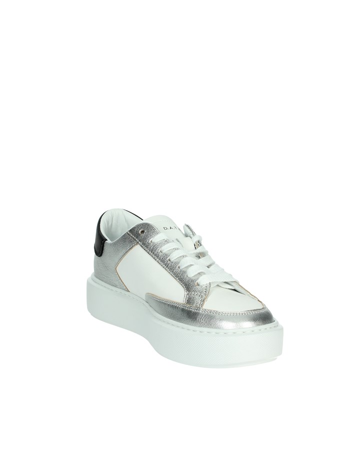 SNEAKERS BASSA W411-SF-PO-WS BIANCO/ARGENTO