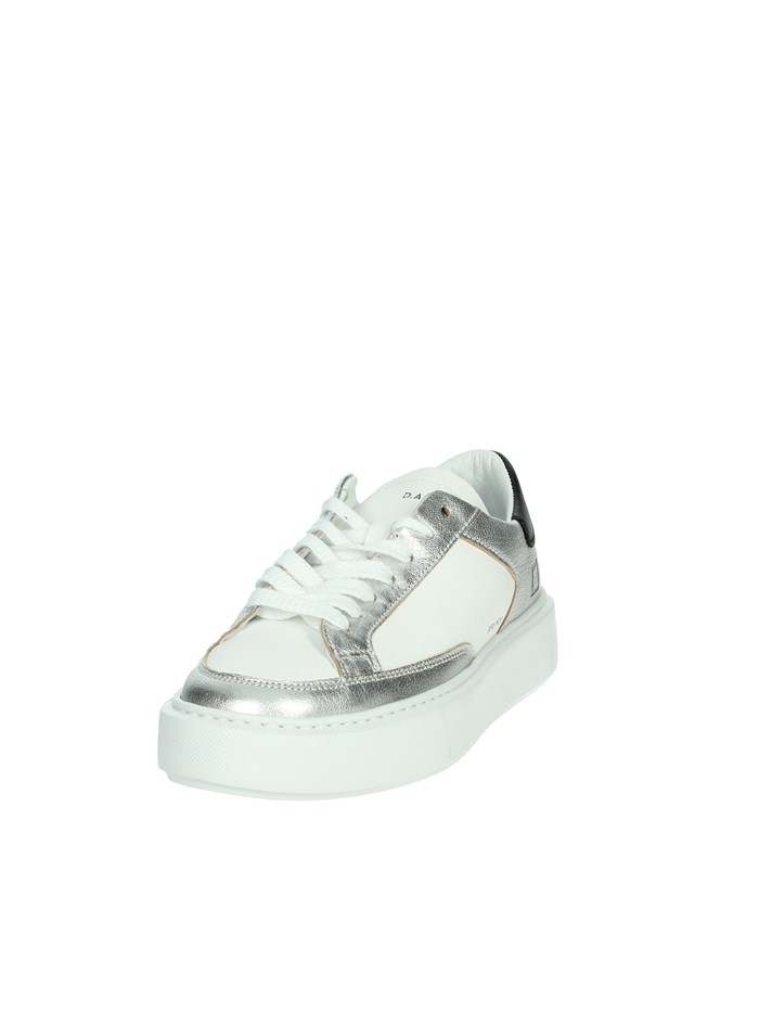 SNEAKERS BASSA W411-SF-PO-WS BIANCO/ARGENTO