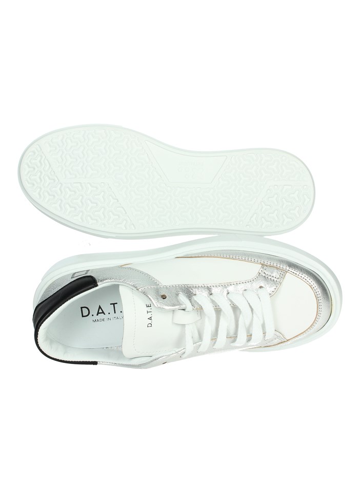 SNEAKERS BASSA W411-SF-PO-WS BIANCO/ARGENTO