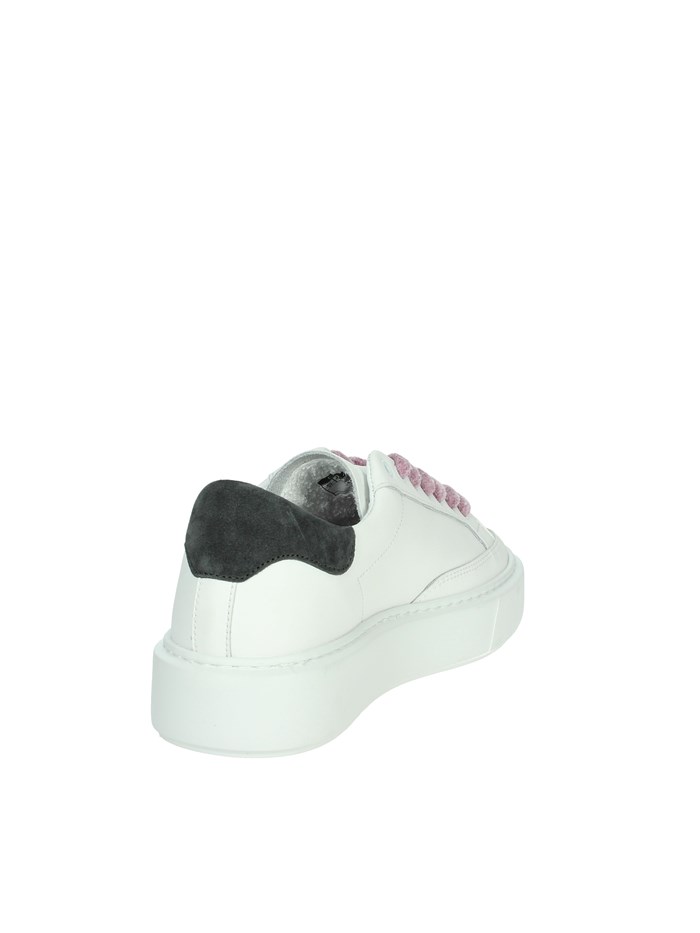 SNEAKERS BASSA W411-SF-SR-WY BIANCO/NERO