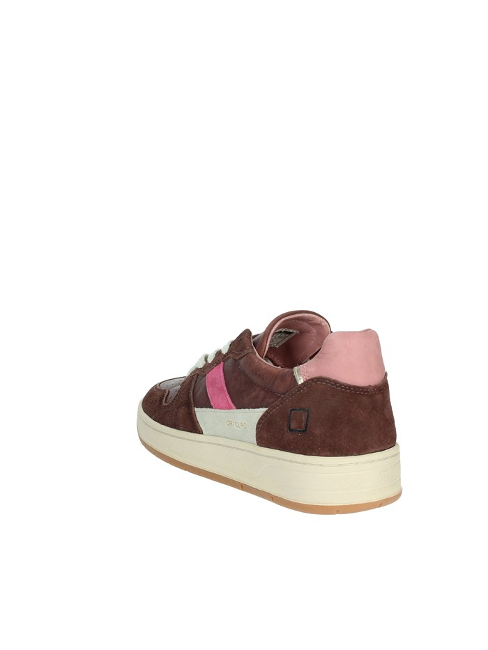 SNEAKERS BASSA W411-C2-CO-CH MARRONE