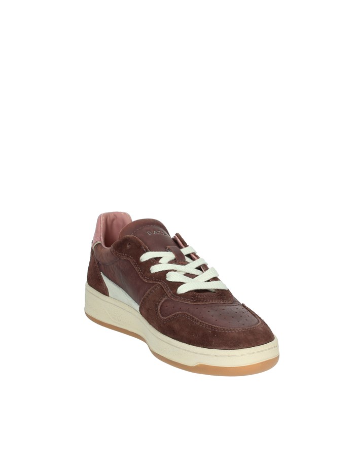 SNEAKERS BASSA W411-C2-CO-CH MARRONE