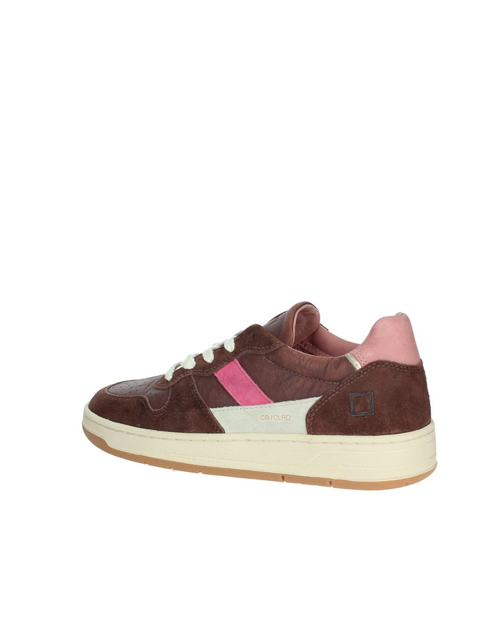 SNEAKERS BASSA W411-C2-CO-CH MARRONE