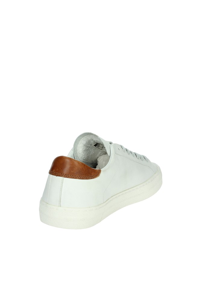 SNEAKERS BASSA M411-HL-VC-WI BIANCO/CUOIO