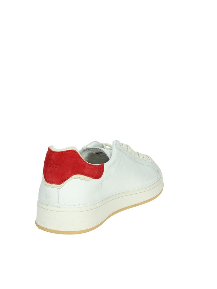 SNEAKERS BASSA M411-BA-CA-WR BIANCO/ROSSO