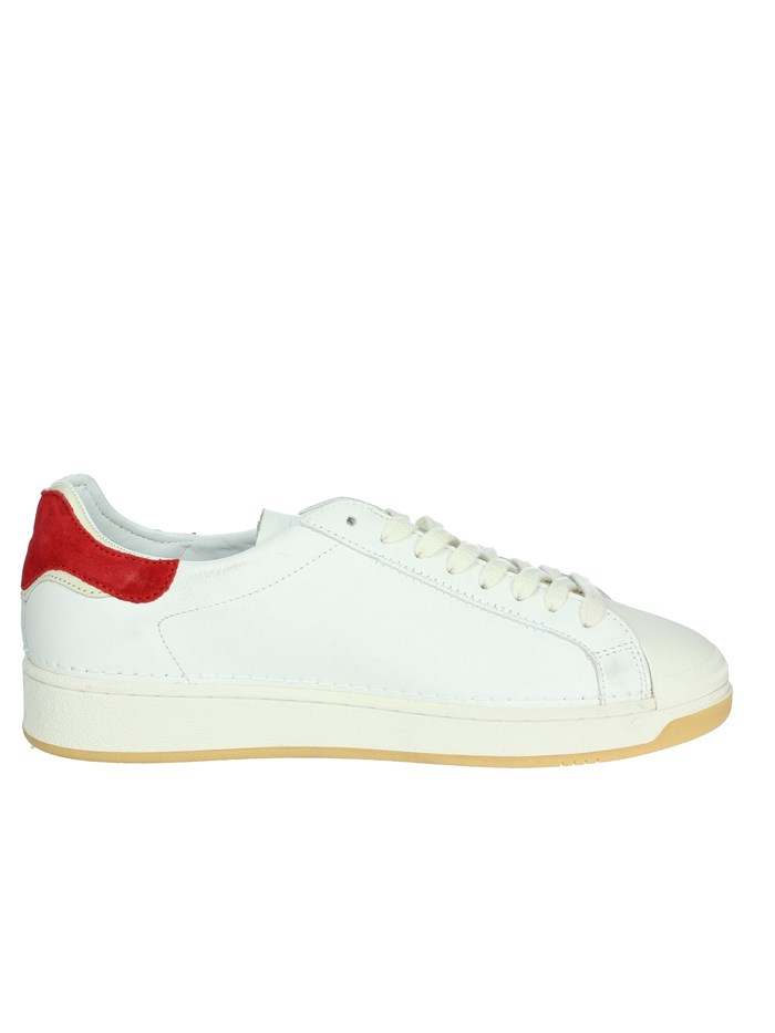 SNEAKERS BASSA M411-BA-CA-WR BIANCO/ROSSO