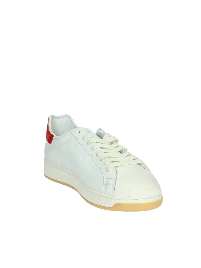 SNEAKERS BASSA M411-BA-CA-WR BIANCO/ROSSO