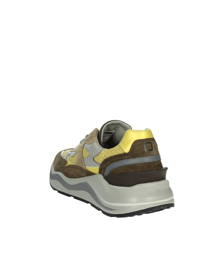 SNEAKERS BASSA M411-FG-CO-YE MARRONE