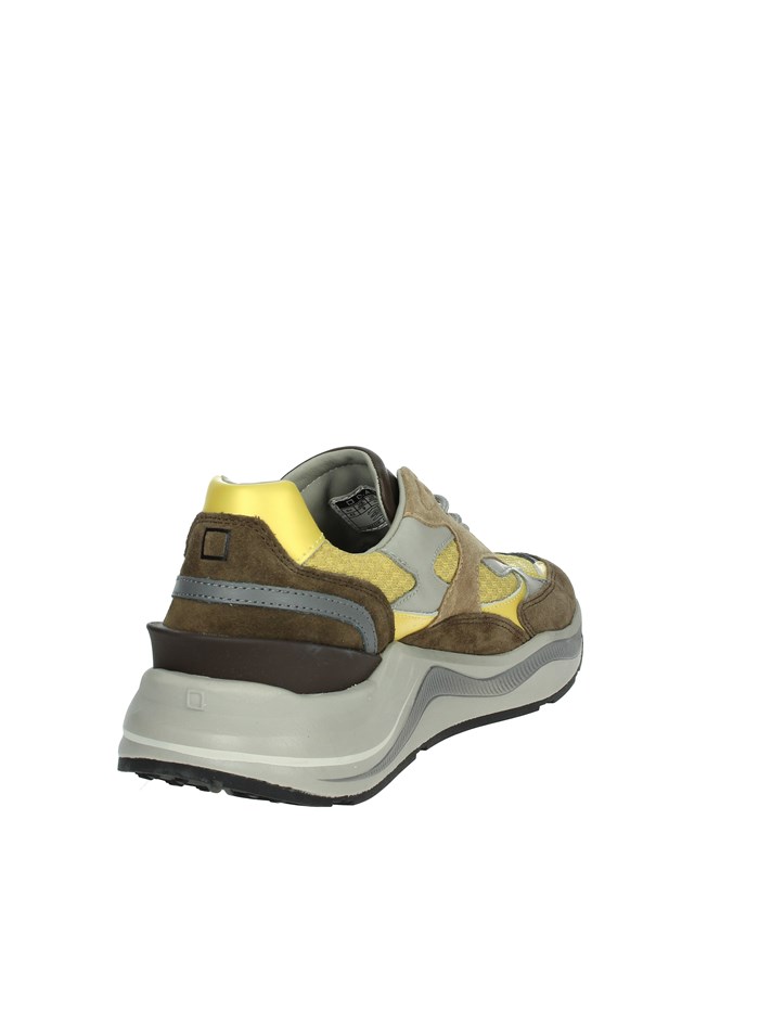 SNEAKERS BASSA M411-FG-CO-YE MARRONE
