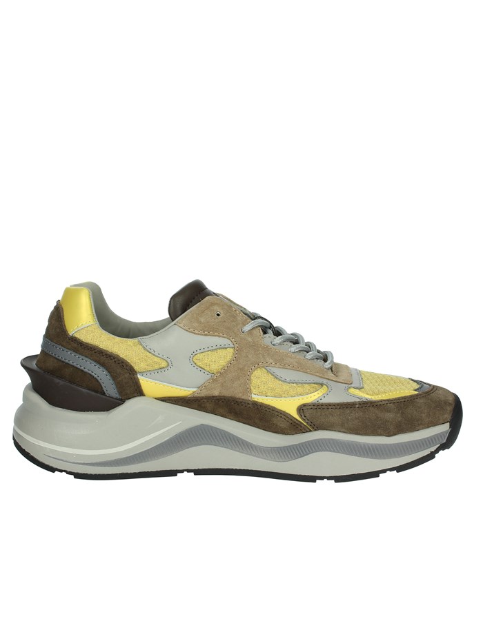 SNEAKERS BASSA M411-FG-CO-YE MARRONE
