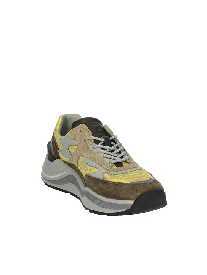 SNEAKERS BASSA M411-FG-CO-YE MARRONE