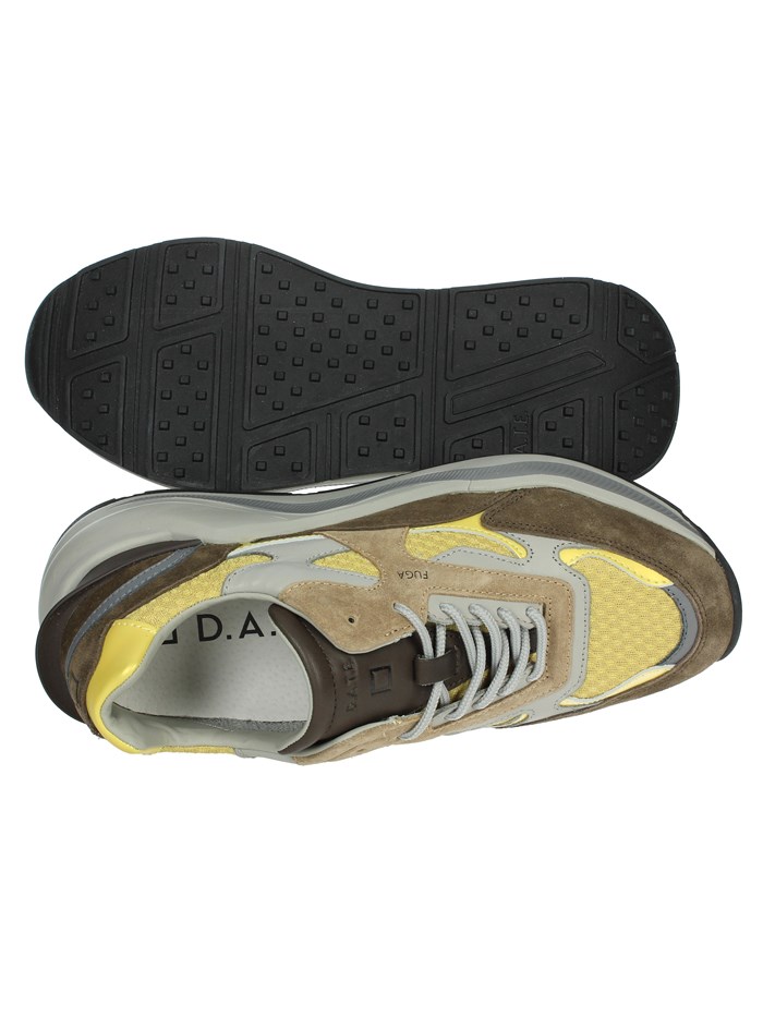 SNEAKERS BASSA M411-FG-CO-YE MARRONE