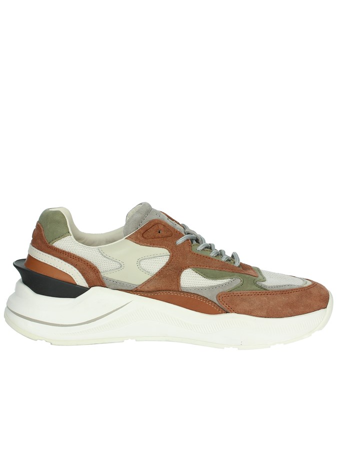 SNEAKERS BASSA M411-FG-CL-CU BEIGE/CUOIO