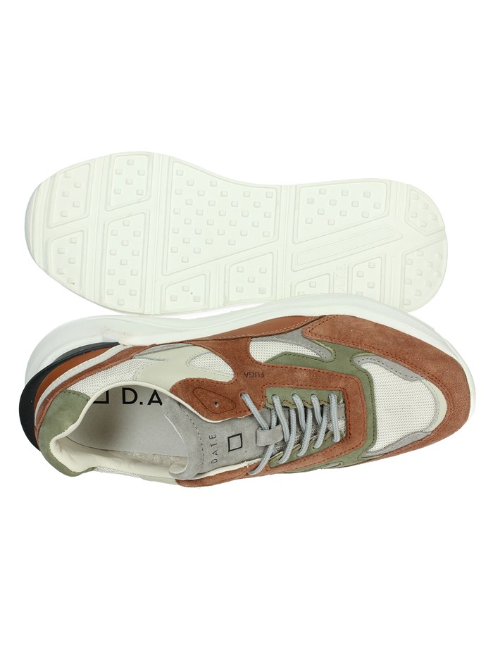 SNEAKERS BASSA M411-FG-CL-CU BEIGE/CUOIO