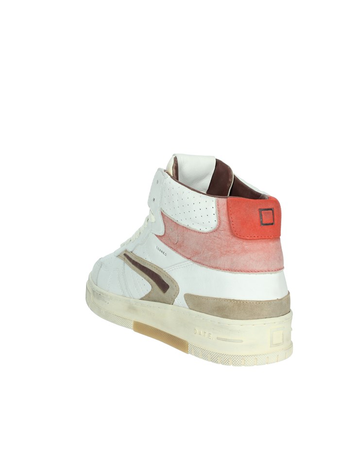 SNEAKERS ALTA M411-TH-VC-WR BIANCO/ROSSO