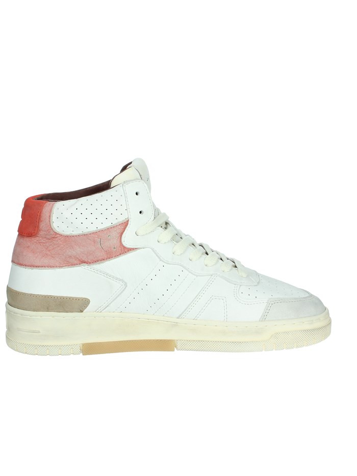 SNEAKERS ALTA M411-TH-VC-WR BIANCO/ROSSO