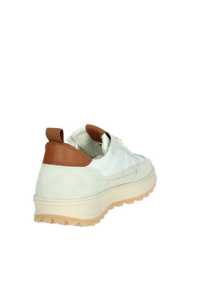 SNEAKERS BASSA M411-K2-BA-HW BIANCO/CUOIO