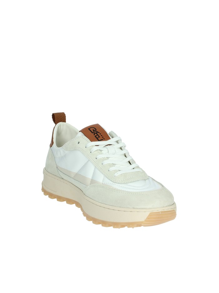 SNEAKERS BASSA M411-K2-BA-HW BIANCO/CUOIO
