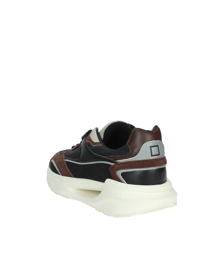 SNEAKERS BASSA M411-VL-CO-AN NERO/MARRONE