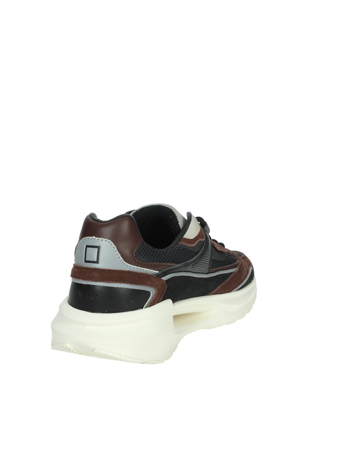 SNEAKERS BASSA M411-VL-CO-AN NERO/MARRONE