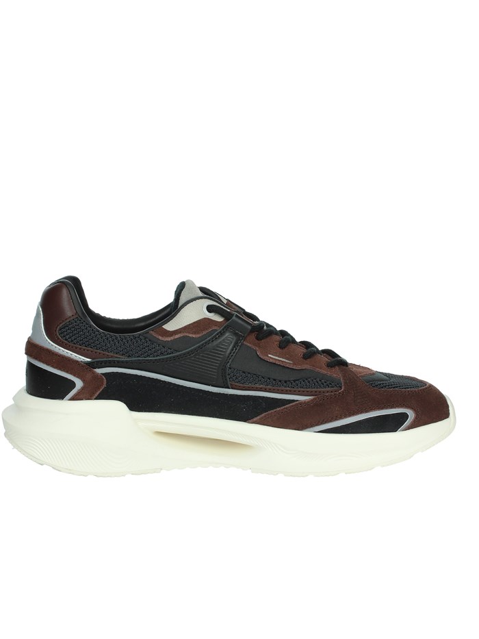 SNEAKERS BASSA M411-VL-CO-AN NERO/MARRONE