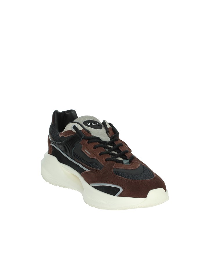 SNEAKERS BASSA M411-VL-CO-AN NERO/MARRONE