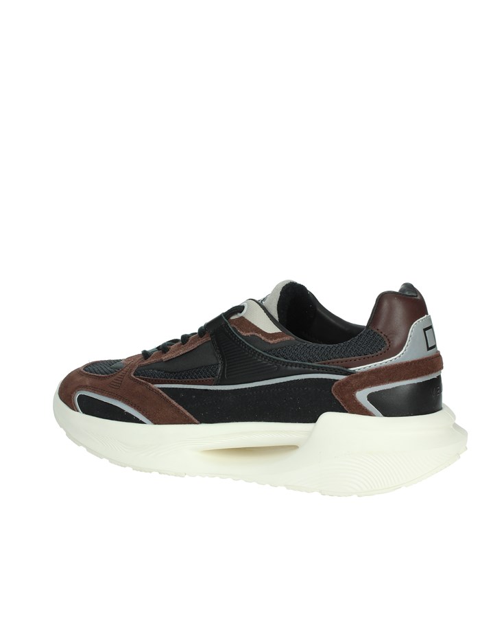 SNEAKERS BASSA M411-VL-CO-AN NERO/MARRONE