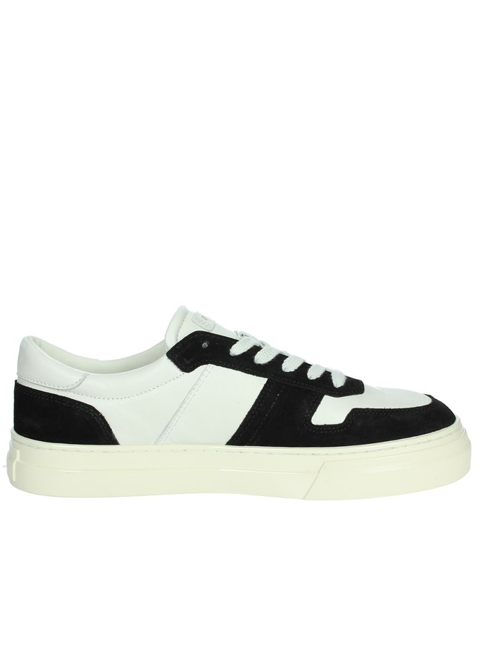 SNEAKERS BASSA M411-SD-BC-WB BIANCO/NERO