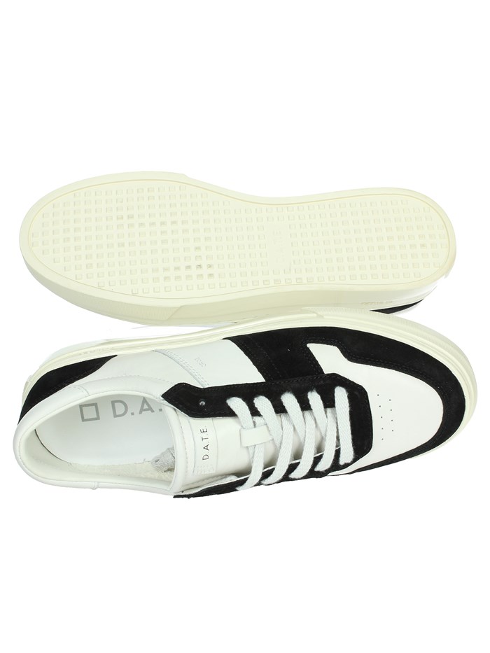 SNEAKERS BASSA M411-SD-BC-WB BIANCO/NERO