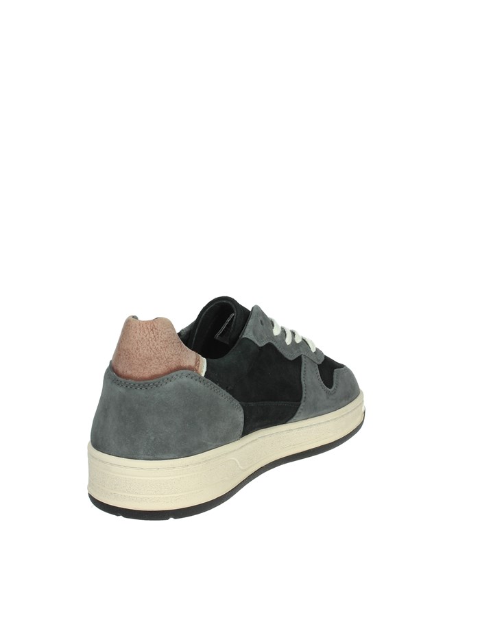 SNEAKERS BASSA M411-C2-PW-BK NERO/GRIGIO