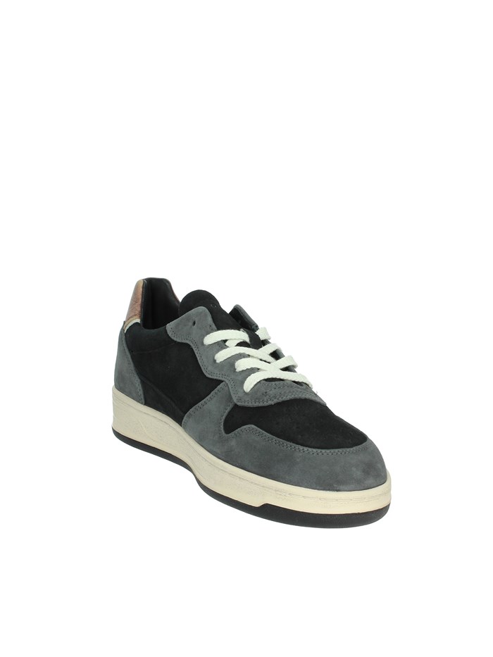 SNEAKERS BASSA M411-C2-PW-BK NERO/GRIGIO