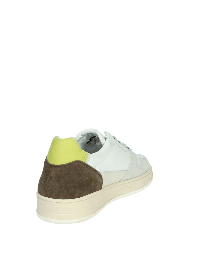 SNEAKERS BASSA M411-C2-VC-TS BIANCO/MARRONE