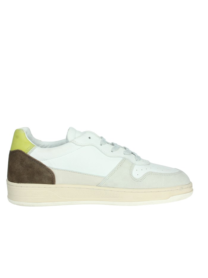 SNEAKERS BASSA M411-C2-VC-TS BIANCO/MARRONE